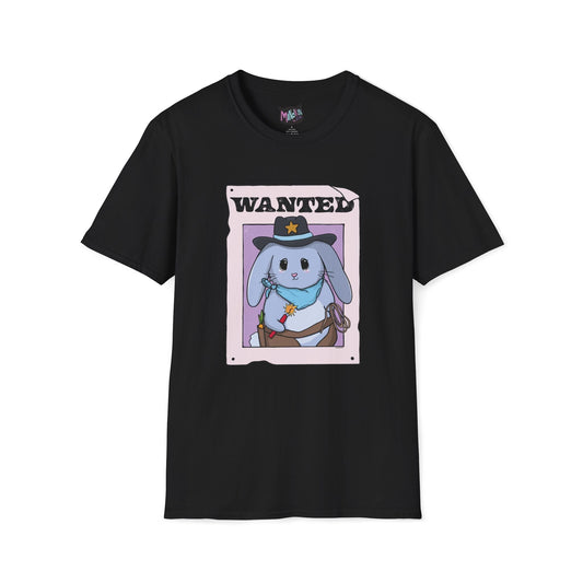 Wanted: Haretrigger Jane Bunny Graphic Tee  Mindkin & Co. 
