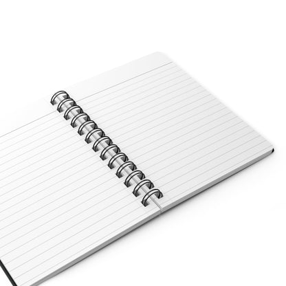 Personalized Smiley Face Spiral Notebook - Graffiti Smiley Edgy Aesthetic Customizable Journal  Mindkin & Co. 