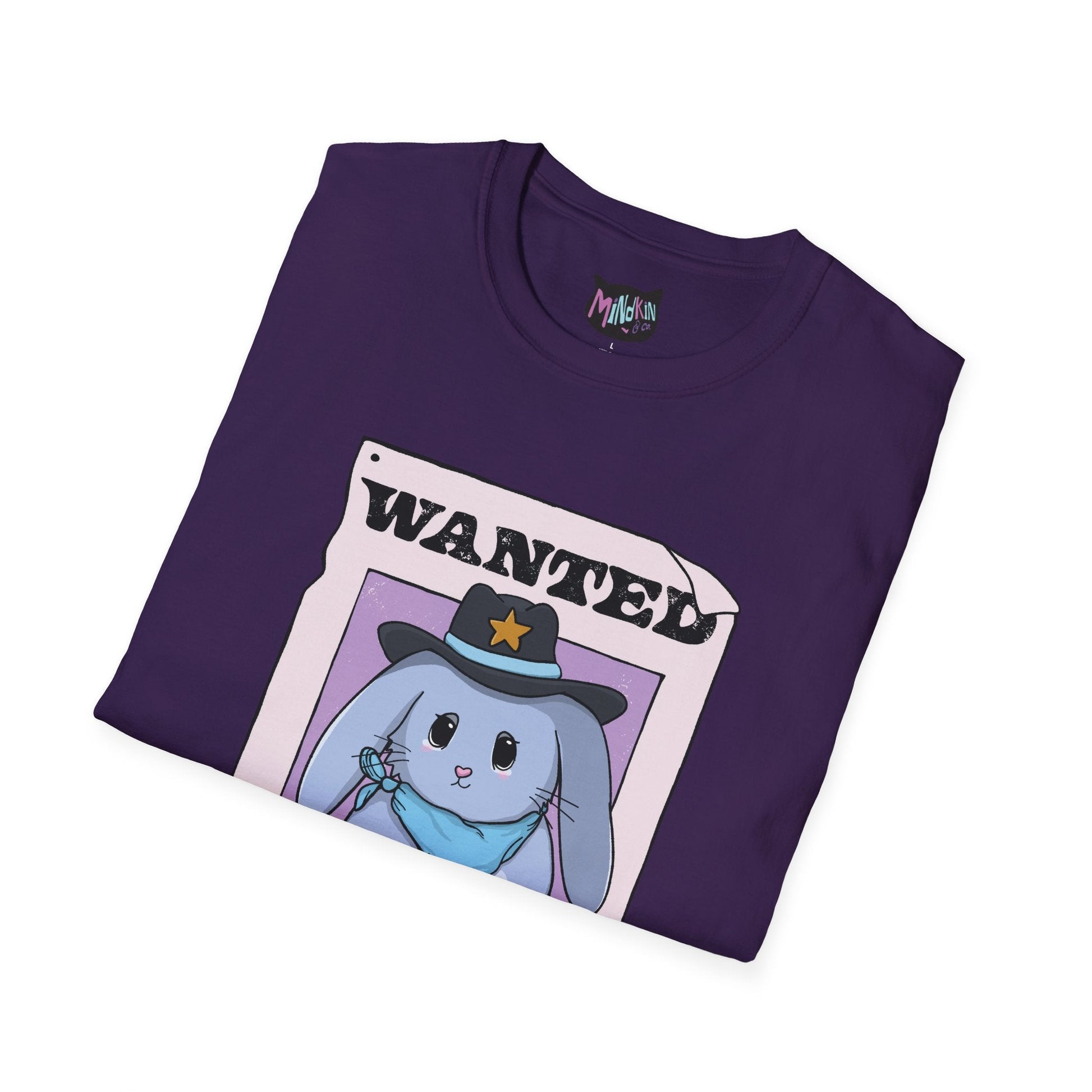 Wanted: Haretrigger Jane Bunny Graphic Tee  Mindkin & Co. 