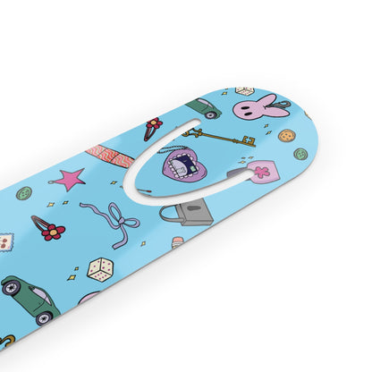 Cute Little Trinkets Kawaii Metal Bookmark  Mindkin & Co. 