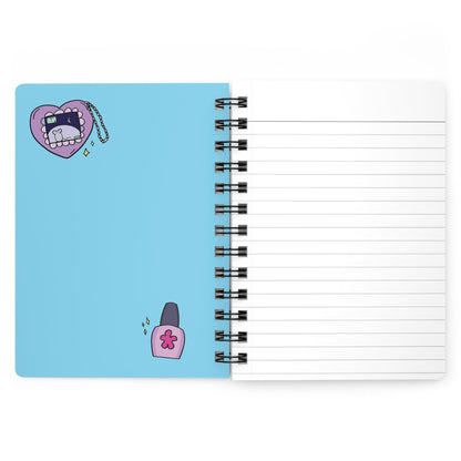 Personalized Spiral Notebook for Teens - I Heart Trinkets Hand-Drawn Journal  Mindkin & Co. 