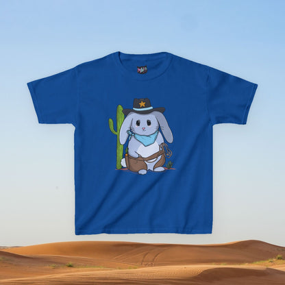 Sheriff Bunny Graphic Youth T-Shirt  Mindkin & Co. 