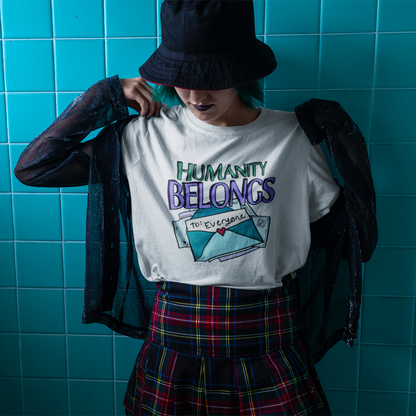 "Humanity Belongs to Everyone" Inclusivity T-Shirt Mindkin & Co