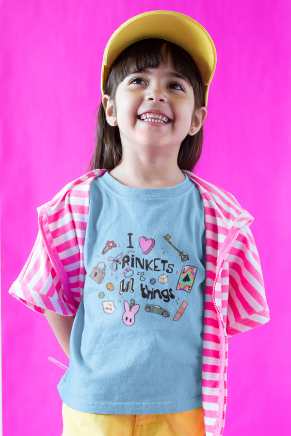 I Heart Trinkets Graphic Youth Tee  Mindkin & Co. 